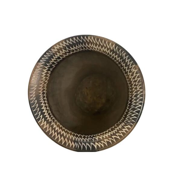 Mid 20th Century Asian Style Hand Carved Soapstone Vase Roosters Fish Plants - Picture 8 of 12